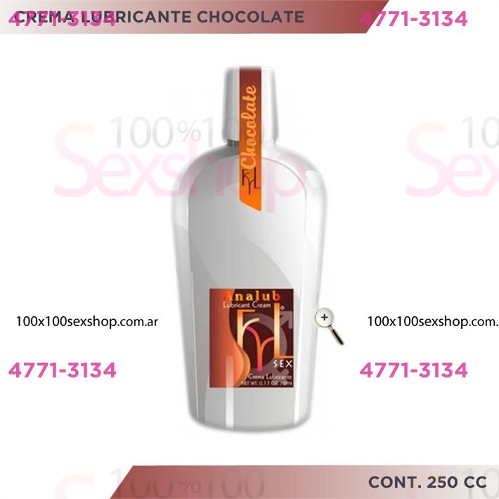 Cód: CA CR ANAL CHOCO250 - Crema lubricante chocolate 250 cc - $ 9400